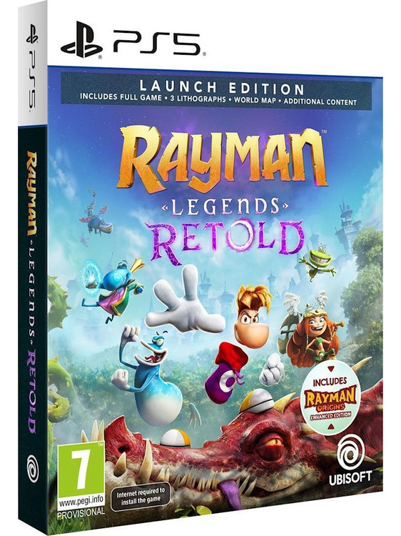 Rayman Legends Retold Launch Edition PS5