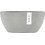 Ecopots Sofia 30 Γλάστρα Στρογγυλή Πλαστική Λευκή Γκρι 23x13.5cm 31799-4646