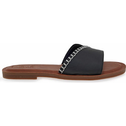 Toms Δερμάτινα Γυναικεία Σανδάλια Μαύρα 10020805