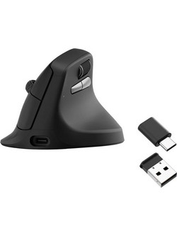 Keychron M5 Ασύρματο Bluetooth Ποντίκι Vertical Black