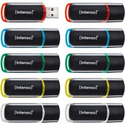 Intenso Business Line 8GB USB Stick 2.0 με USB-A 10pcs