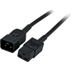 EFB Elektronik EK519.1,8 Προέκταση Καλωδίου Τροφοδοσίας IEC C19 to IEC C20 1.8m