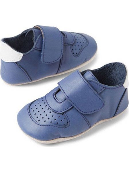 Bobux Βρεφικά Slip Ons Αγκαλιάς Navy Μπλε 1224-186-109