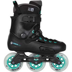 Powerslide Zoom Pro 100 Inline Rollers Ενηλίκων Μαύρα Πράσινο Mint 19.90849139