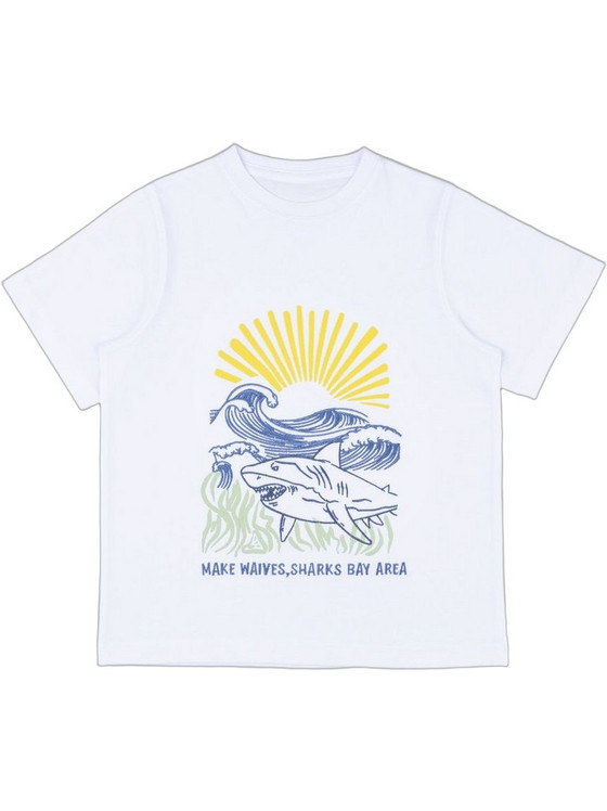 Prenatal Παιδικό T-Shirt Κοντομάνικο Λευκό Κίτρινο Μπλε 1574942