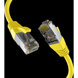 EFB Elektronik S/FTP Cat.8.1 Καλώδιο Δικτύου Ethernet 2m Yellow EC020200248