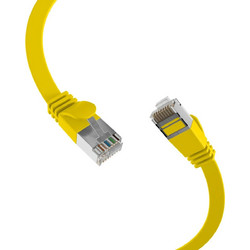 EFB Elektronik U/FTP Cat.6a Καλώδιο Δικτύου Ethernet 0.15m Yellow K5545GE.0,15