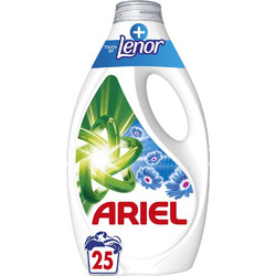 Ariel Touch Of Lenor Υγρό Απορρυπαντικό Πλυντηρίου 25 Μεζούρες