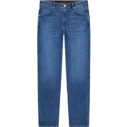 Wrangler Larston Ανδρικό Τζιν Παντελόνι Ελαστικό Slim Εφαρμογή Navy Μπλε 112378853
