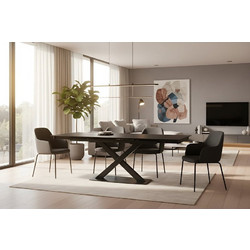PoliB2B Τραπέζι Τραπεζαρίας Edmonton Κεραμικό 162882029