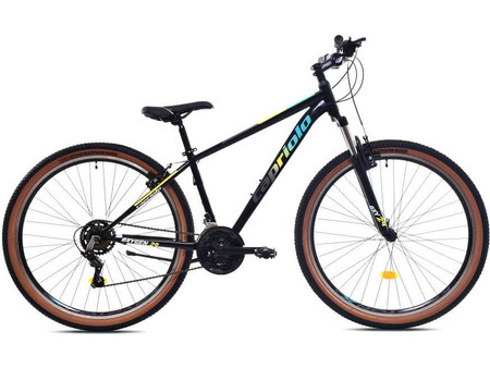 Capriolo Oxygen Mountain Bike 29" με 21 Ταχύτητες Μαύρο Τιρκουάζ