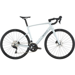 Scott Addict 50 Ποδήλατο Δρόμου 28" Carbon με 24 Ταχύτητες και Δισκόφρενα Λευκό