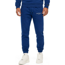 District75 Ανδρικό Παντελόνι Φόρμας με Λάστιχο Royal Blue 226MPA-825-015