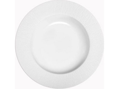 Haviland Diamant Infini Rim Πιάτο Βαθύ Πορσελάνης 23cm 319356930005