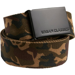 Urban Classics Ανδρική Ζώνη Υφασμάτινη Χακί TB305-00459