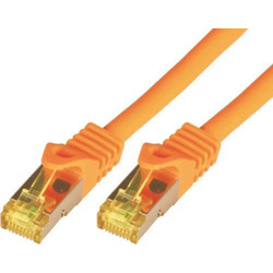 Mcab S/FTP Cat.7 Καλώδιο Δικτύου Ethernet 0.25m Orange 9120056501113