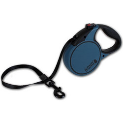 Kong Terrain Πτυσσόμενο Λουρί Σκύλου έως 20kg 5m Μπλε