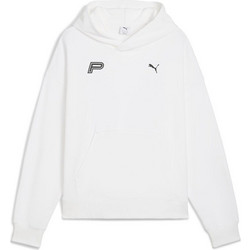 Puma Future Hoodie Archive Graphic Boxy TR Ανδρικό Αθλητικό Φούτερ με Κουκούλα Λευκό 632078-02