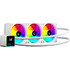 Rampage Infinite V360 White Υδρόψυξη CPU 120mm για Socket 1700 / AM5