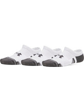 Under Armour Ανδρικές Κάλτσες Κοντές με Σχέδια Λευκές 3Pack 6015146-100