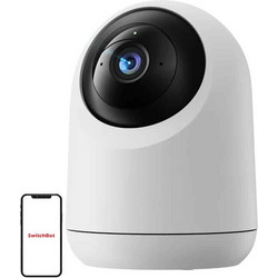 SwitchBot Pan/Tilt Cam Plus IP Κάμερα Ασφαλείας Wi-Fi 5MP 3K 1.6mm Νυκτός με Αμφίδρομη Επικοινωνία