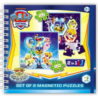 Παιδικό Puzzle Just Toys Paw Patrol Mighty Pups Super Paws Travel 20+25 Κομμάτια