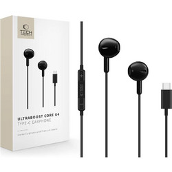 Tech-Protect UltraBoost Core G4 Handsfree In-Ear Type-C Black