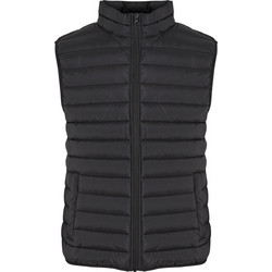 Urban Classics Αμάνικο Ανδρικό Μπουφάν Χειμωνιάτικο Puffer Ανθρακί TB8700-00007