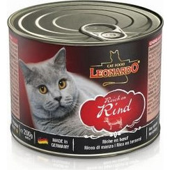 Leonardo Adult Grain Free with Beef Loaf 3x200gr