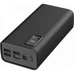 Platinet PL0415 Power Bank 30000mAh 22.5W με 4 Θύρες USB-A & Θύρα USB-C Quick Charge 3.0 & Power Delivery Black
