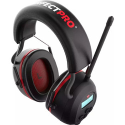 PerfectPro H-40 Ασύρματα Bluetooth Ακουστικά Over Ear Μαύρα Κόκκινα