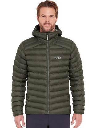 Rab Ανδρικό Μπουφάν Χειμωνιάτικο Puffer Χακί QIP-25-ARM