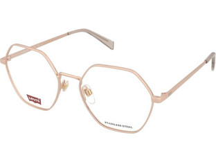 Levi's LV1063 DDB Γυναικείος Σκελετός Γυαλιών Οράσεως Μεταλλικός Χρυσός