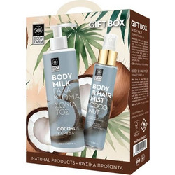 Bodyfarm Coconut Body Milk 250ml + Body & Hair Mist 100ml