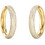 Guess Madison Γυναικεία Σκουλαρίκια Κρίκοι από Ατσάλι Xρυσά UBE06425JWYGT