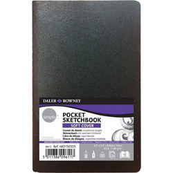 Daler-Rowney Sketchbook 8.9x14cm 100gr/m² 48 Φύλλα