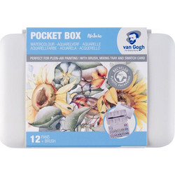 Royal Talens Van Gogh Shades Of Nature Σετ Νερομπογιές με Πινέλο 12 Χρώματα 20808641