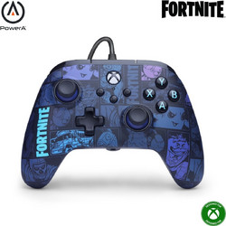 PowerA Advantage Fortnite Victory Royale Wired Controller για Xbox X Blue