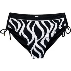 Solano Bikini Slip Μαύρο Λευκό 3510