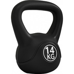 HOMCOM A91-076V06BK Kettlebell Πλαστικοποιημένο 14kg