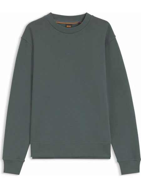 Hugo Boss Ανδρικό Φούτερ Χακί 50514541-377