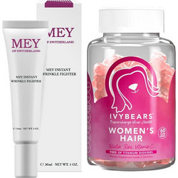 Mey Instant Wrinkle Fighter Cream 30ml + IvyBears Women's Hair 60τμχ