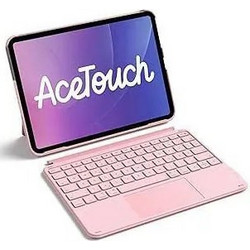 Inateck Acetouch Keyboard Pink (iPad Air 11" 2024 / Pro 11" 2022)