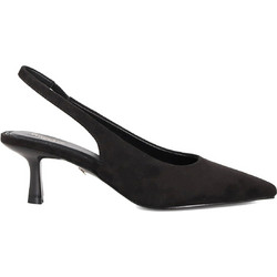 Migato Γόβες Suede Slingback με Λεπτό Χαμηλό Τακούνι Μαύρες 100048653-014