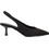 Migato Γόβες Suede Slingback με Λεπτό Χαμηλό Τακούνι Μαύρες 100048653-014