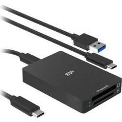 Silicon Power BS10 Card Reader USB-C & USB-A 3.2 Gen 2 για SD / CFexpress