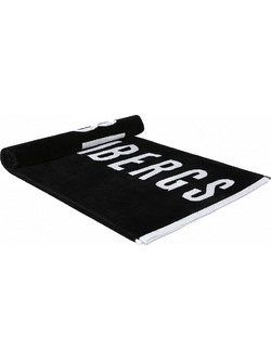 Bikkembergs Πετσέτα Θαλάσσης Μαύρη 100x180cm BKK1MTW02