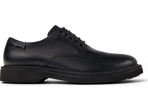 Camper Ανδρικά Σκαρπίνια Derby Δερμάτινα Μαύρα K100998-001