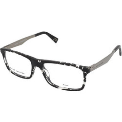 Marc Jacobs MARC208 9WZ Ανδρικός Σκελετός Γυαλιών Οράσεως Κοκάλινος Ασημί Μαύρος