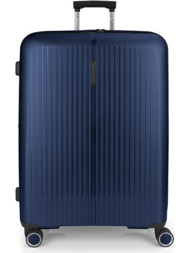 Gabol Brooklyn 123901-028 Βαλίτσα Μεγάλη 75x51x31cm με 4 Ρόδες Μπλε